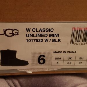 Ugg boots - ankle length - size 6